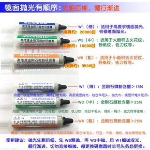 金属抛光膏 模具抛光膏 镜面研磨膏 力美士高光研磨膏