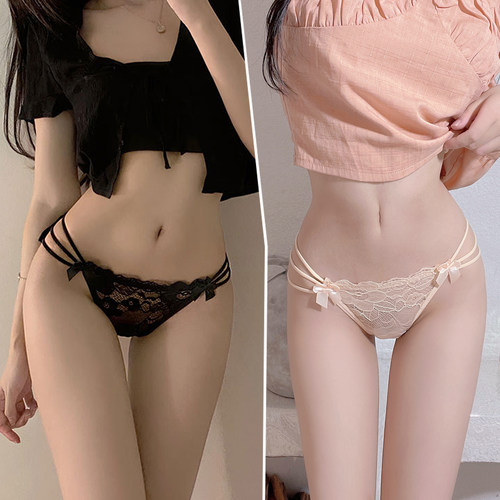 【法式轻奢】性感蕾丝内裤女薄款