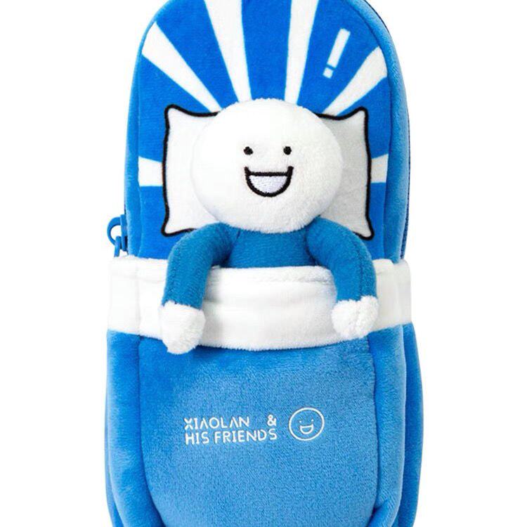 小蓝和他的朋友小蓝和他的朋友y们桌上睡袋动漫笔袋周边创.