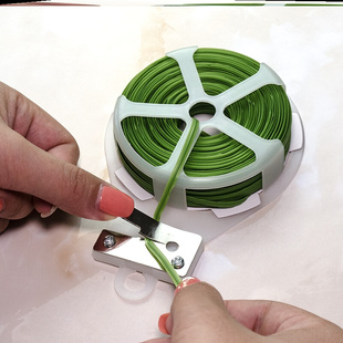 Metal D line belt tie rope cable organizer packing rope bu