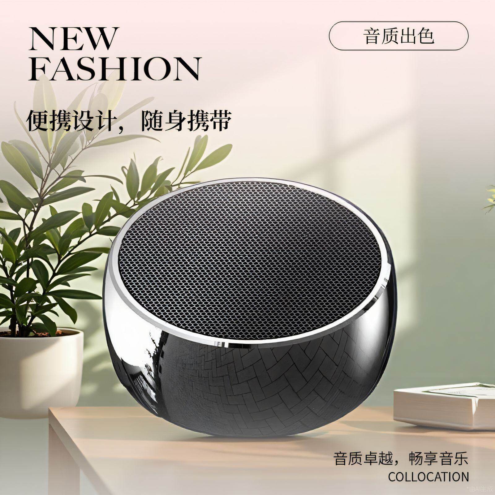 无线蓝牙音响大音量户外便携式低音炮德国小钢炮音箱BS01源头
