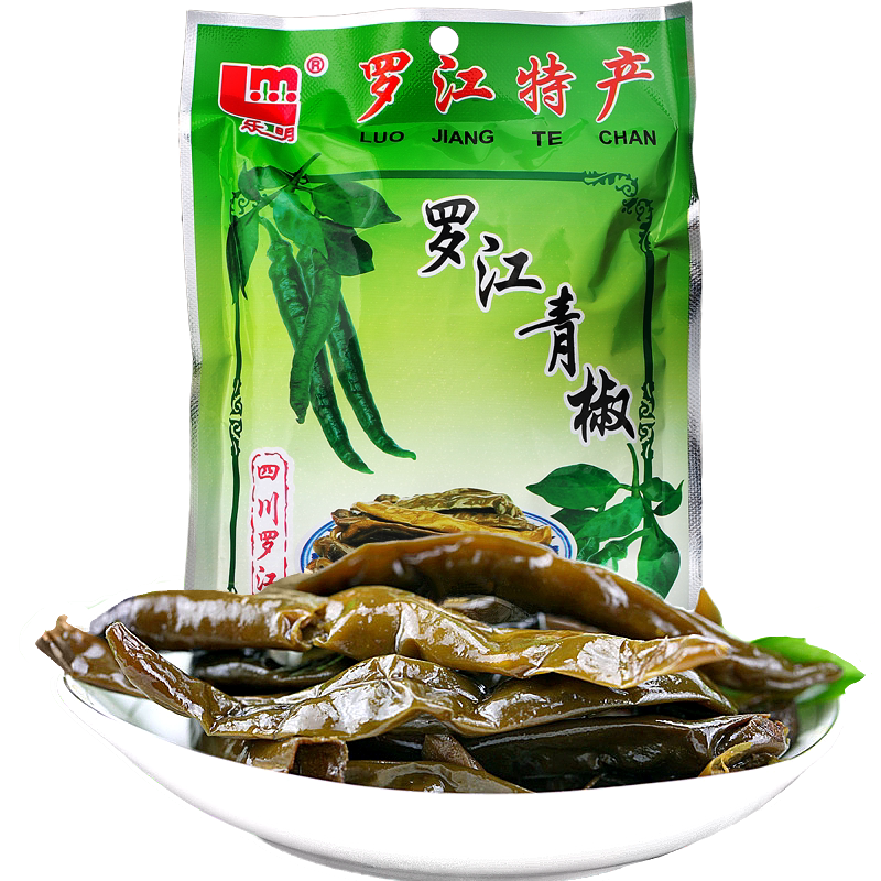 罗江青椒四川特产腌制盐渍图片
