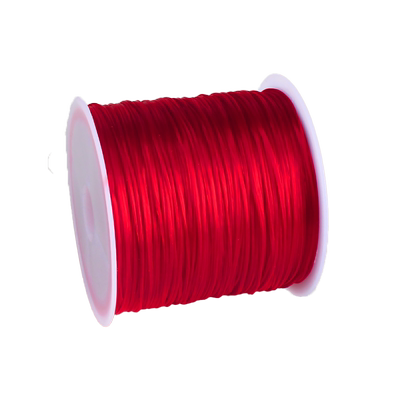 进口扁丝弹力线穿水晶珠子手串