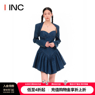 IINC 提花坎肩夹克短外套女 23SS新款 MINGMA设计师品牌