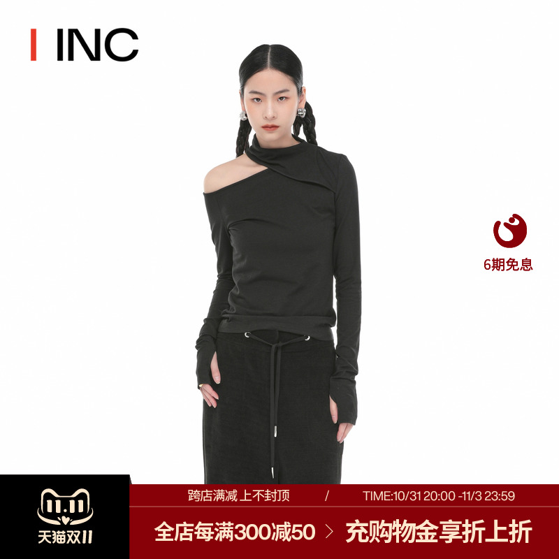 【HELMUT LANG 设计师品牌】IINC 23SS新款不规则解构短袖T恤上衣