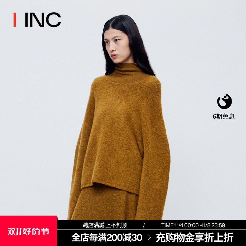 【RUOHAN X ERDOS设计师品牌】IINC 23AW新款圆领针织衫套头衫女使用感如何?
