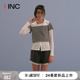 【MARCHEN 设计师品牌】IINC 24SS新款野餐短袖T恤宽松短款上衣女