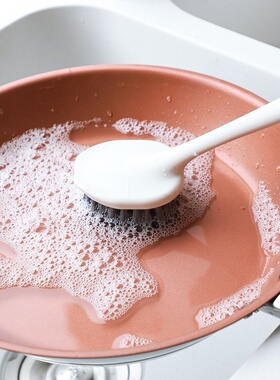 速发Log hadle wok brush househd iig brush steel wir