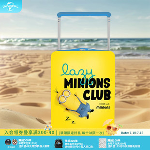 环球影业小黄人喜途旅行箱静音万向轮拉杆箱密码锁行李箱