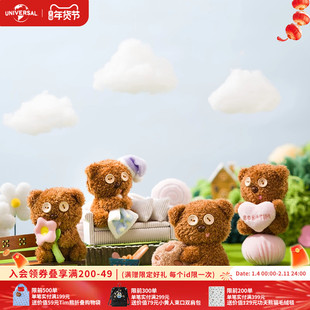 环球影业小黄人BOB+TIM新款毛绒挂件可爱包挂小玩偶生日情人礼物