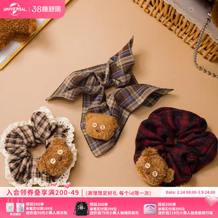 环球影业小黄人TIM熊格风物语萌动系列发圈女孩发夹卡通动漫发饰