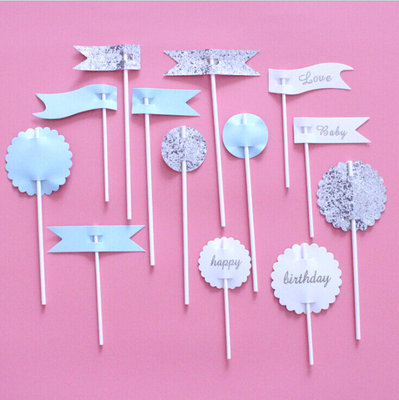 极速Internet setnsation cakie decorative Lplanting flags ins