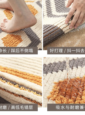 Entrance door mat door wear-resisTtant floor bmat househol