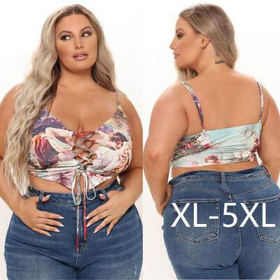 plus size fat women summer short tops blouse women vest top