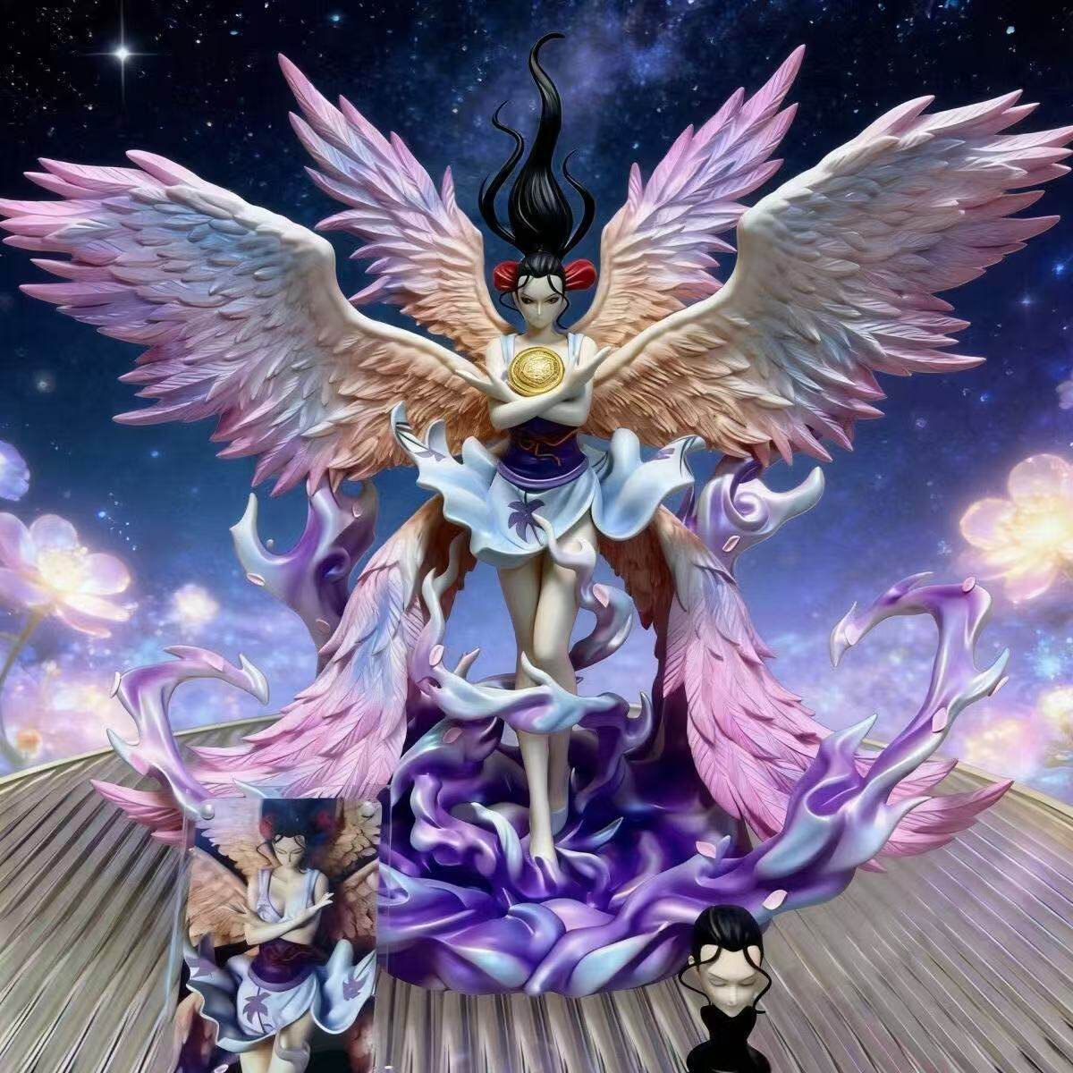 海贼王手办天绘六翼罗宾双头雕天使降临动漫GK手办摆件礼物现货