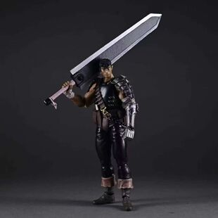 剑风传奇 格斯 Figma359 黑剑士 重涂版烙印战士手办模型摆件礼物