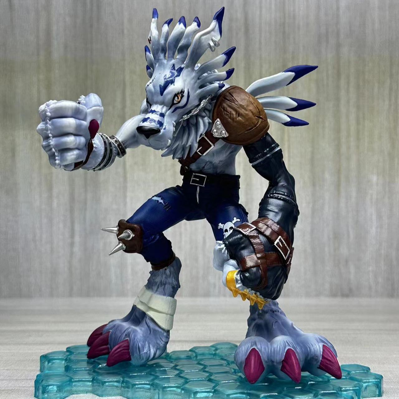 暴龙数码宝贝gk 兽人加鲁鲁 手办 动漫周边公仔模型摆件男生礼物