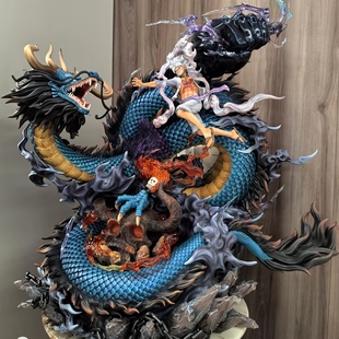 店铺新款海贼王凯多路飞索隆热门大手办许愿盲盒福袋动漫潮玩摆件