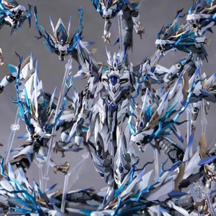 三国摩动核九龙敖丙吕布曹仁赵云关羽拼装白雪姬自由模型玩具盲盒