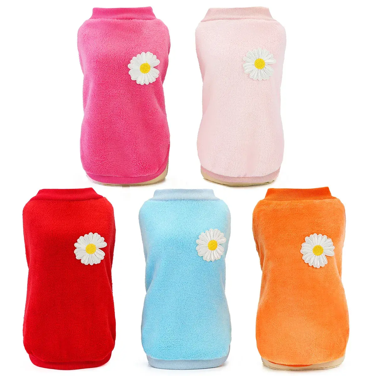 宠物衣服猫咪秋冬季新款狗狗衣服睡衣20菊花绒衣宠物服装秋装休闲