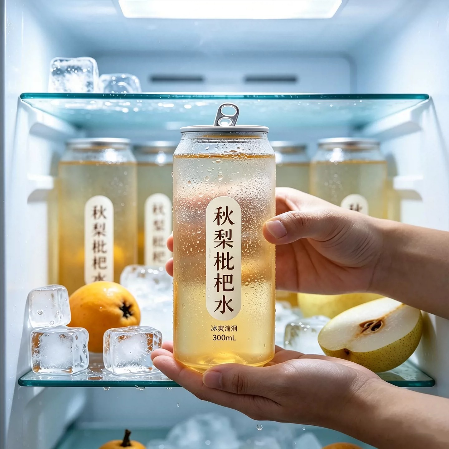 秋梨水枇杷清润果饮300ml整箱