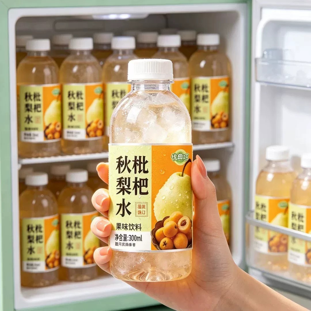 【特价抢购】秋梨水枇杷饮品300ml整箱清润好喝实惠整箱批发饮料