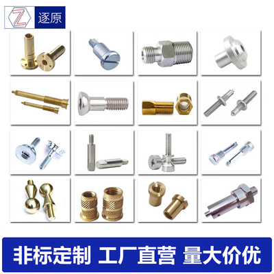 非标螺丝螺母来图定制车床加工