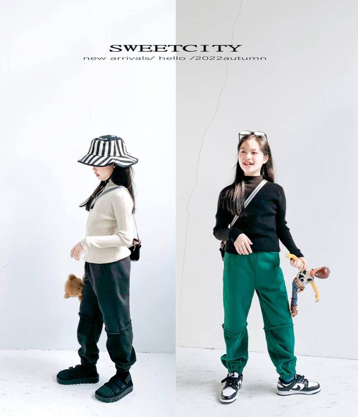 sweetcity独家设计 新品儿童高领针织高弹纯色套头长袖打底衫,童装/婴儿装/亲子装,毛衣/针织衫,淘宝优惠券,粉丝福利购,淘宝优惠卷