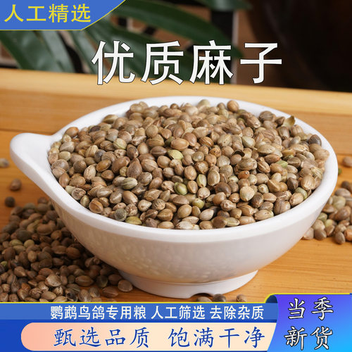 麻子新货精选鹦鹉原粮农产品农家杂粮干净无杂当季新货泡茶