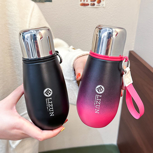 便携保温杯200ml迷你水杯316不锈钢小型口袋杯子女生高颜值泡茶杯