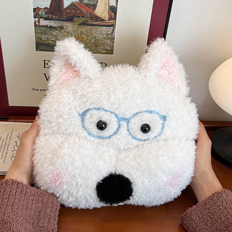 可爱热水袋加厚防爆充电款暖手宝女高西地小狗毛绒暖宝宝2025新款