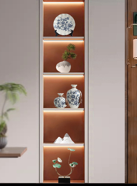 新中式禅意创意组合摆件客厅玄关
