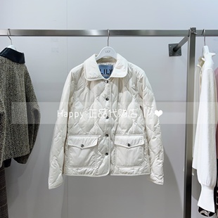 短款 125420DD215单排扣简约 羽绒服 LILY丽丽国内代购 25年冬新款