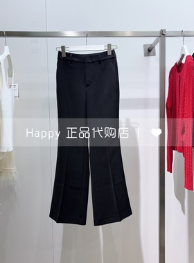 26年春新款LILY丽丽国内代购126120C5116显瘦百搭开叉西装休闲裤