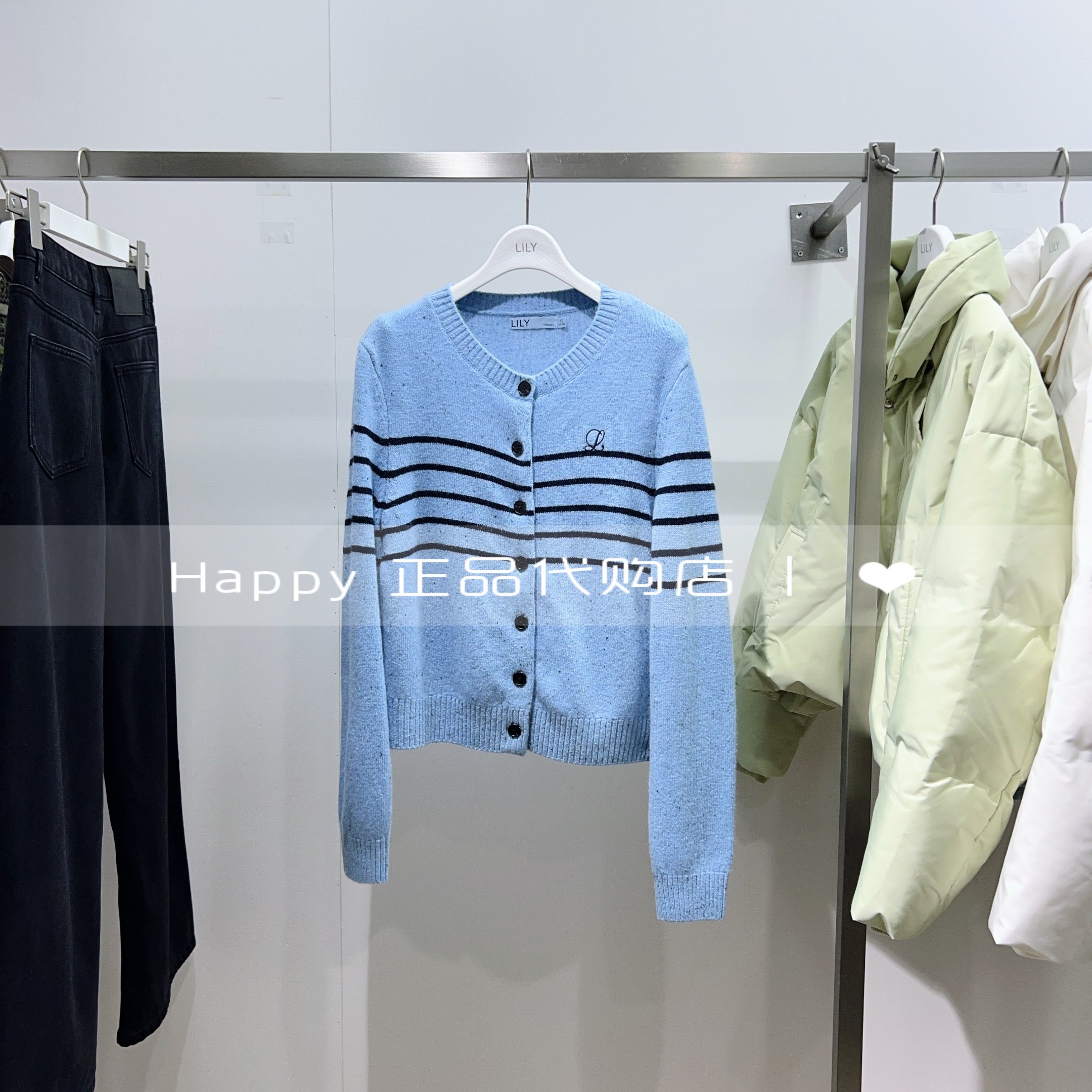 25年冬新款LILY丽丽针织开衫