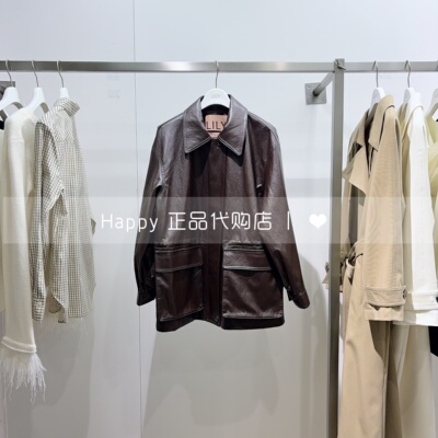 26年春新款LILY丽丽PU皮外套