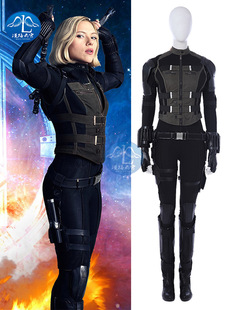 漫路云霄现货复仇者.联盟3黑寡妇COS电影COSPLAY服装女