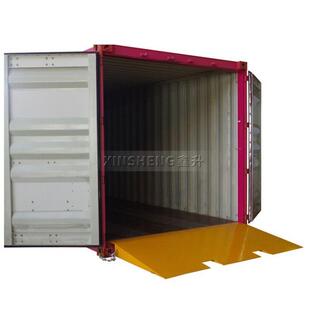 地面集装箱坡道板叉车跳板搭板2040尺通用载重8吨现货包邮