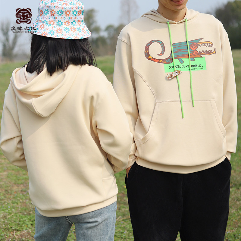 良渚博物院  良渚鳄鱼纹卫衣