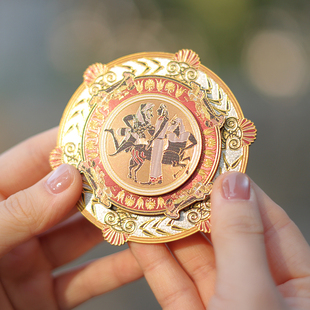 良渚博物院“古希腊的旅程”特展限定款文创:古希腊炫光冰箱贴