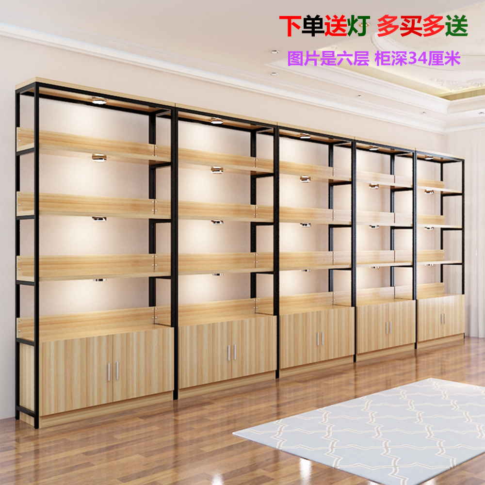 超市产品展示架货架化妆品展示柜鞋样品架隔断置物架