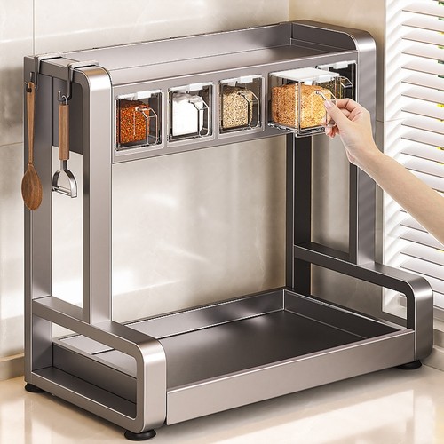 调料架子置物架厨房调料置物架厨房多功能刀架台面多层收纳架