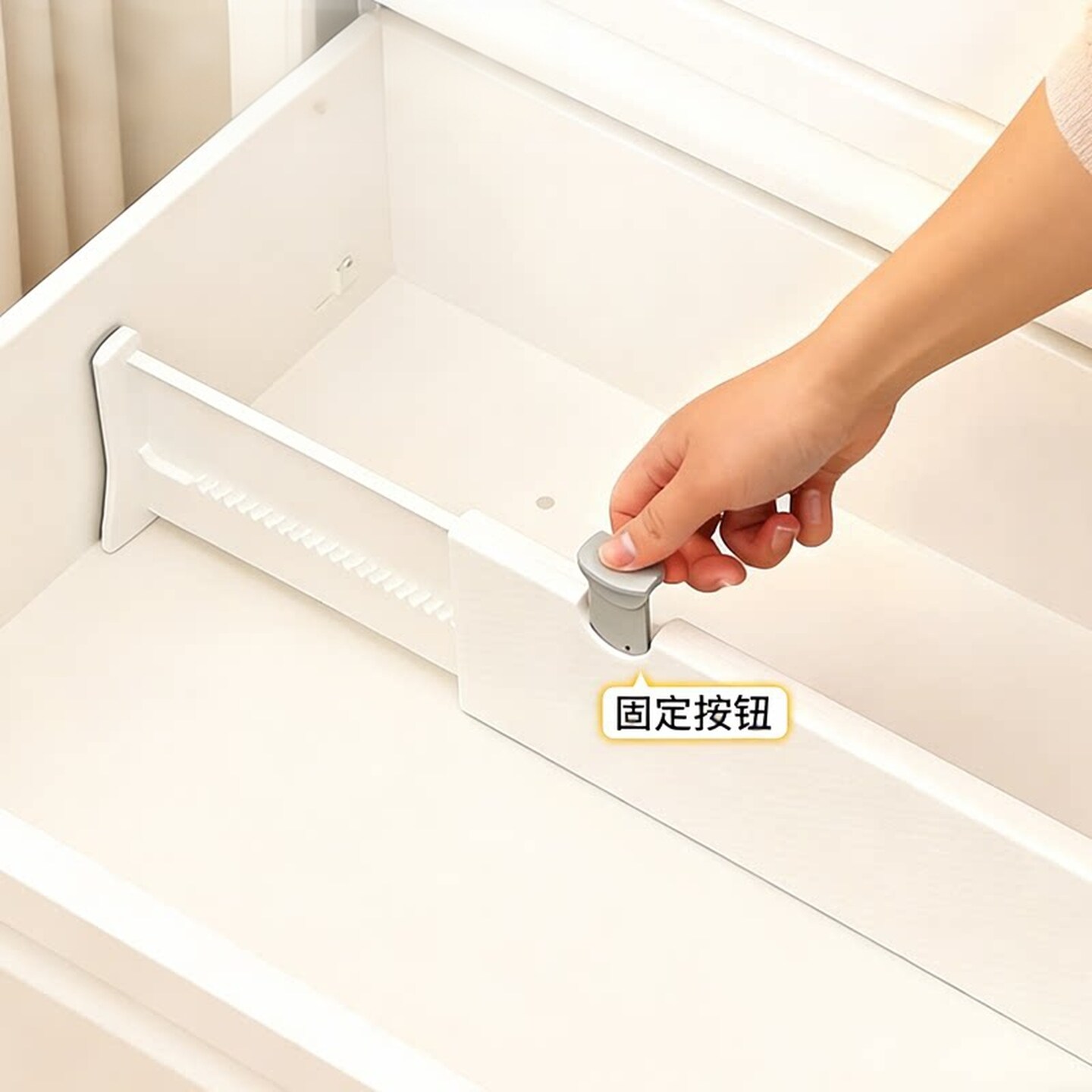 厨房抽屉分隔神器自由组合收纳盒整理神器挡板衣柜分割隔盒隔断