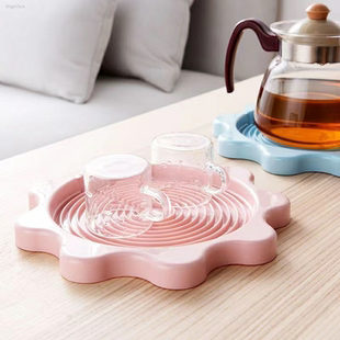 热水壶垫子隔热垫暖水瓶底座盘子暖水壶托盘杯垫暖瓶热水瓶暖壶