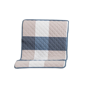 纯棉四季通用不锈钢连排椅沙发垫公共候诊铁椅座垫套坐垫靠背一体