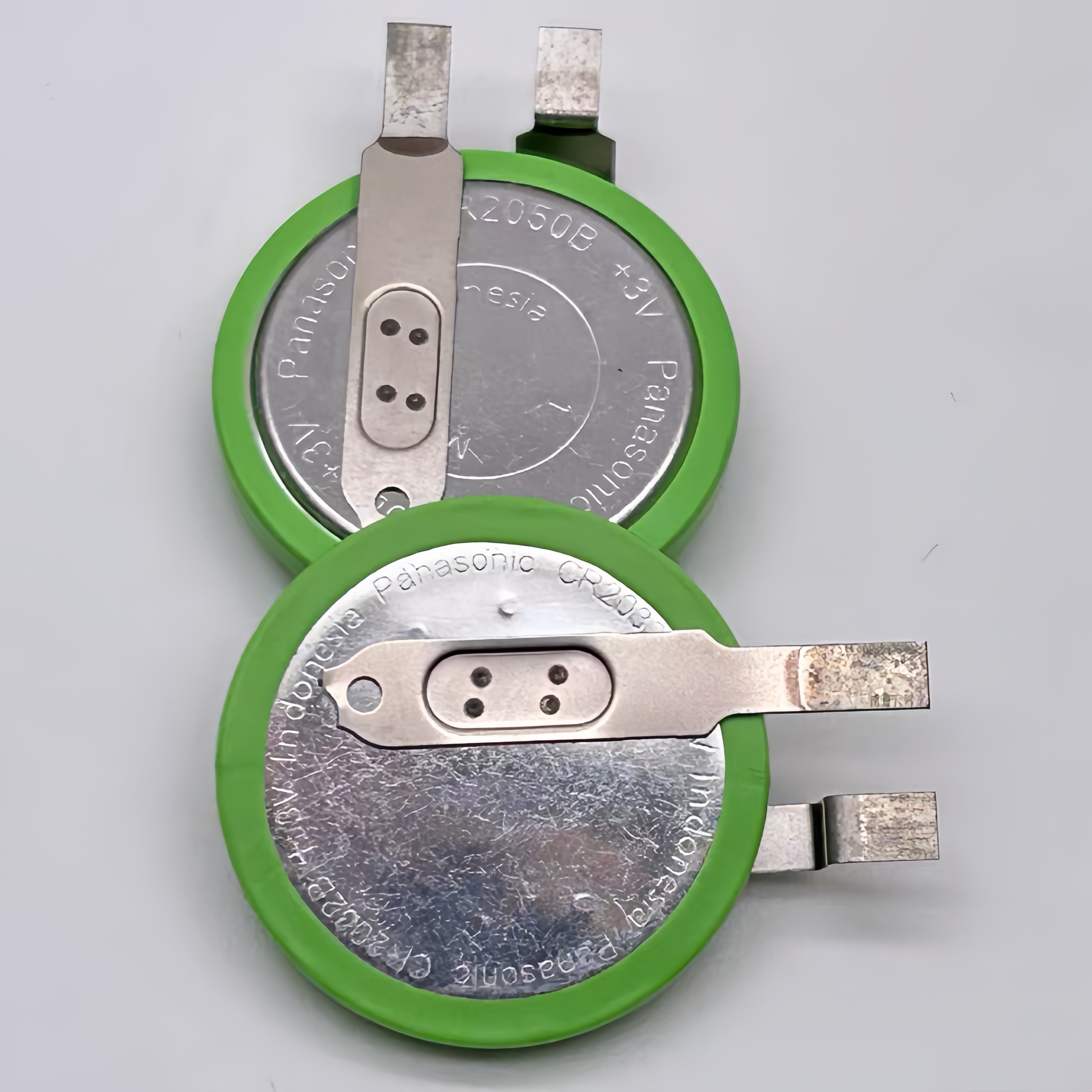 松下胎压监测内置传感器电池CR2050B耐高温 低温3V带脚纽扣2050HR