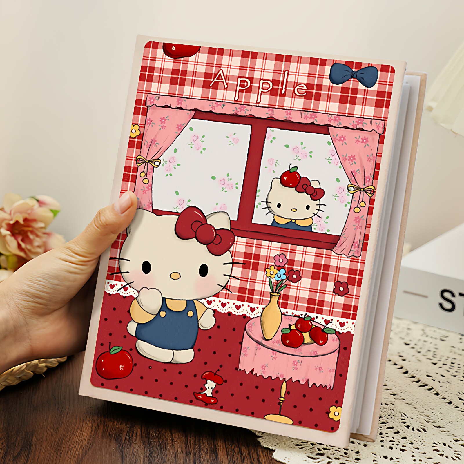HelloKitty大容量拍立得相册情侣宝宝3456寸插页宽幅照片收纳家庭