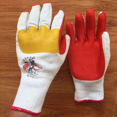 推荐Cowlang star labor protection gloves rubber gloves non-s