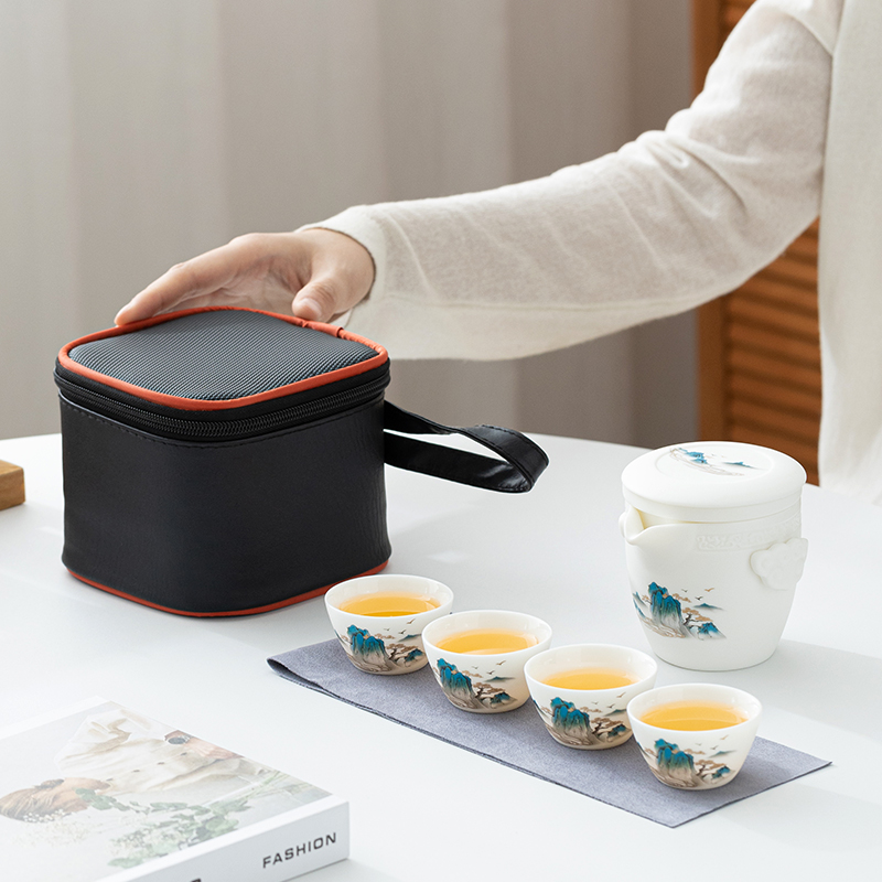 飒拓快客杯便携式旅行茶具