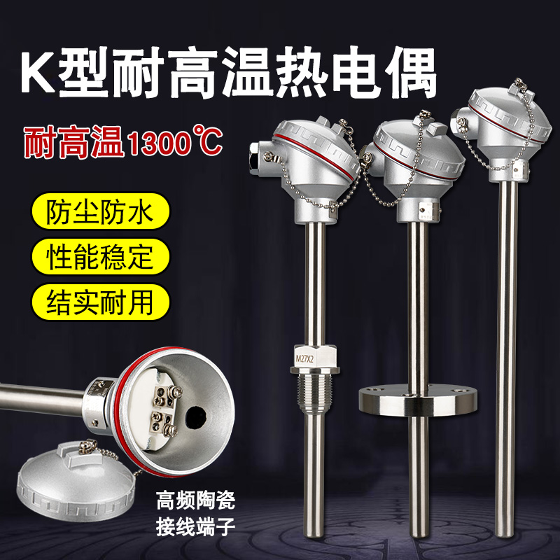 铠装热电偶测温仪棒温度传感器